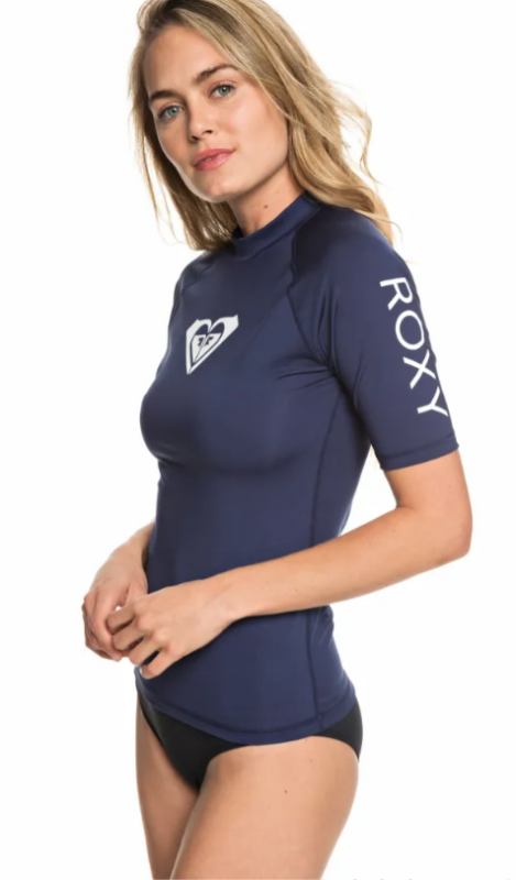 marineblå rashguard til kvinder soltrøje til kvinder blå tankini overdel til kvinder UV badetøj til kvinder soltrøje til kvinder